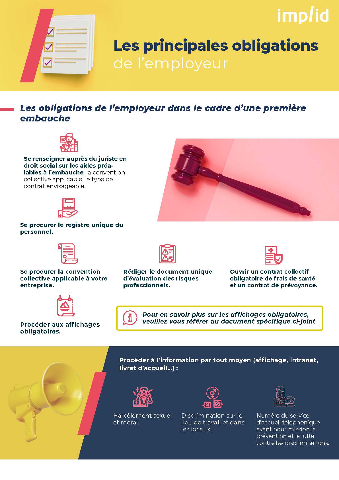 Les Obligations De L Employeur Mode D Emploi Implid