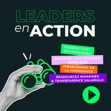 Podcast leader en action